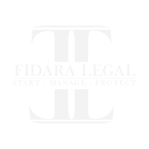 Fidara Legal Logo White